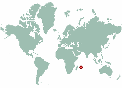 Cargados Carajos in world map